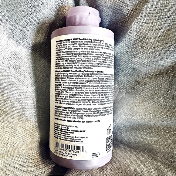 OLAPLEX ✨NWT✨ NO. 5P Blonde Enhancing Conditioner 8.5 fl oz - Picture 2 of 3